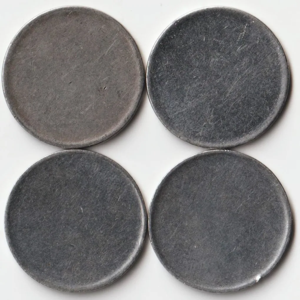 Rare Blank Both Side Error Coins Of Two Rupees Republic India Collectible Coins Randomly Single Coin Given From Lot