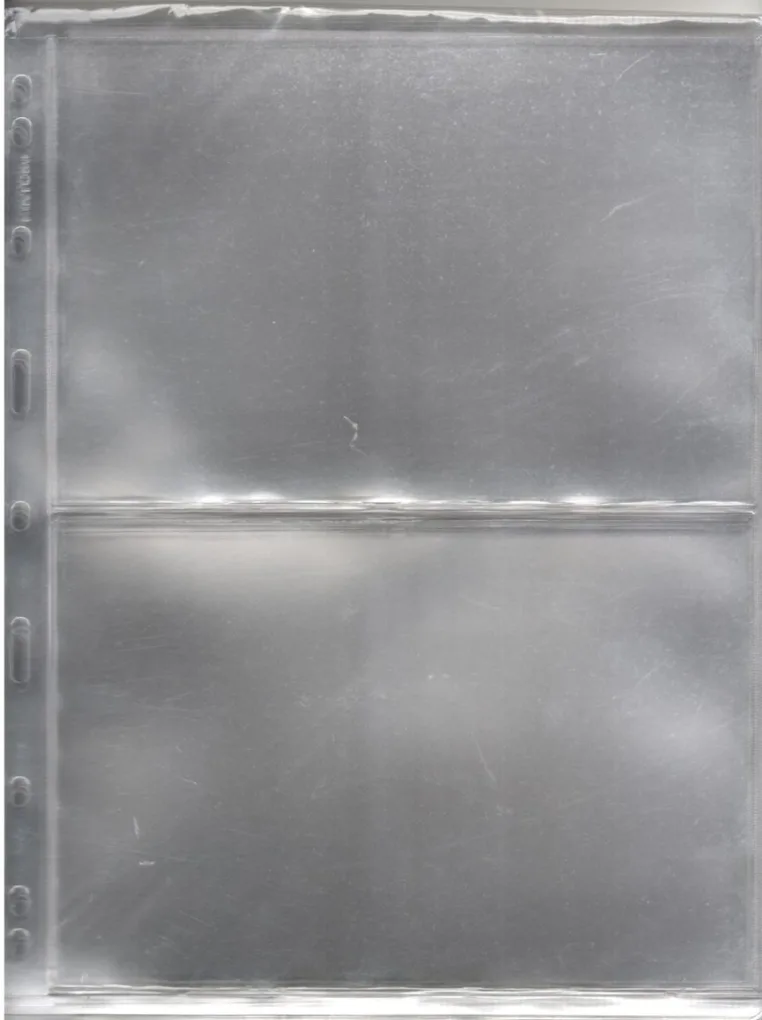 BankNote Pages 2 Dividor