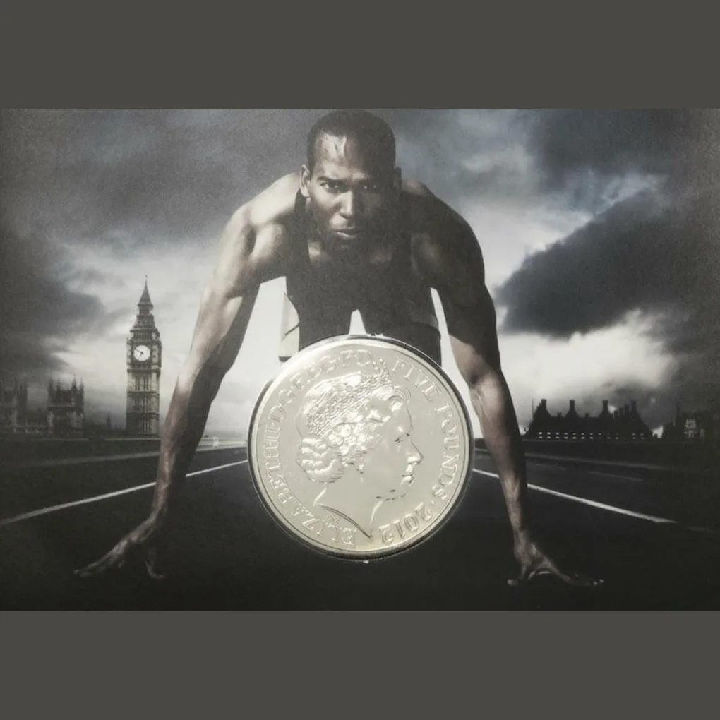 England 2012 Olympic £ 5 Coin Celebrating London 2012 Proof The Royal Mint ishu set