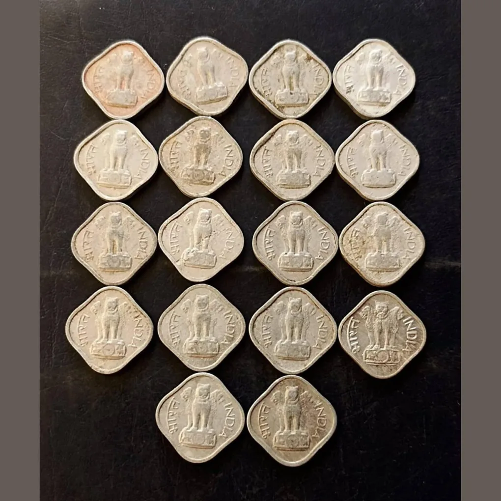 India Denomination 1 paise Metal aluminium Same and similar piece available