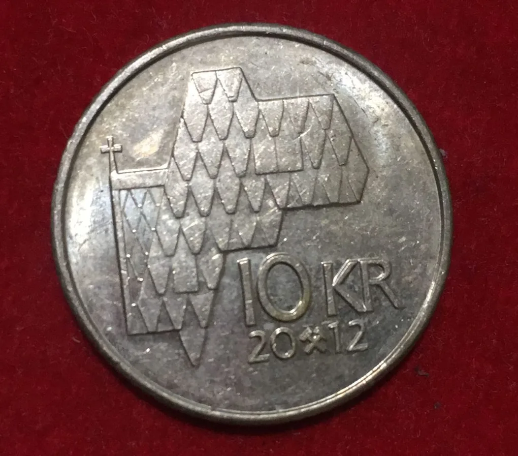 Norway 10 Kroner - Harald V 2012 Coin Lowest Price coin #D-52