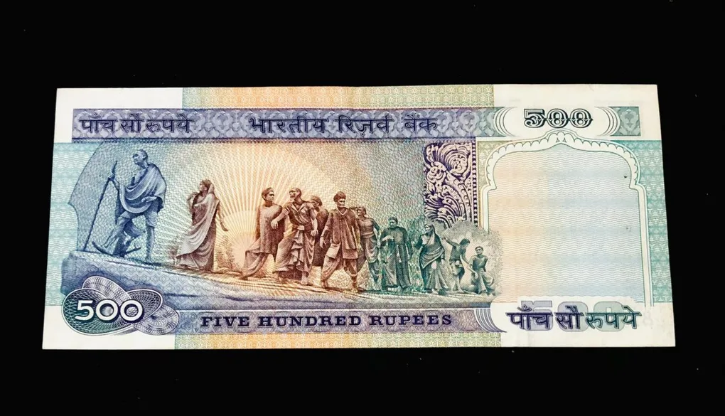 Rs 500/- RN Malhotra 1st Issue Super Solid Number 8AA 888888 AUNC Very Unique and Ultra Rare