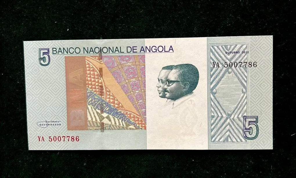 Angola 5 Kwanza World Bank note Series ending 786 Unique and Rare