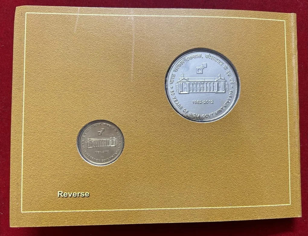 60 Years of India Gov.(Unc set) kolkata mint