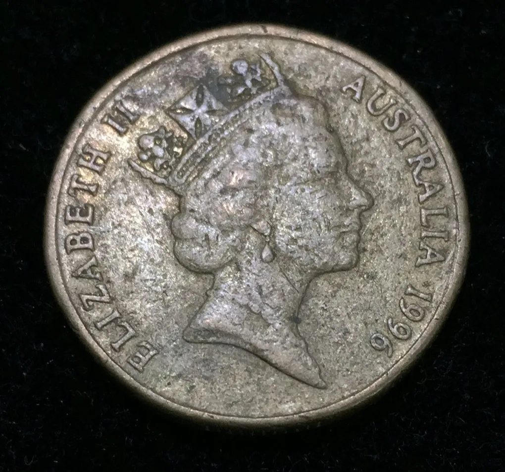 Australia 1 Dollar 1996 - Elizabeth II 3rd Portrait - "Father of Federation" Commemorative issue Coin # I-18
