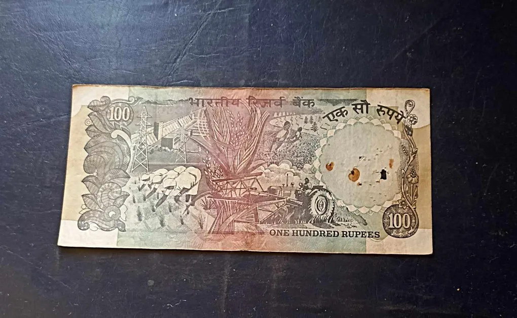 Reserve Bank of India 100₹ note Governor s Venkatraman Excellent condition