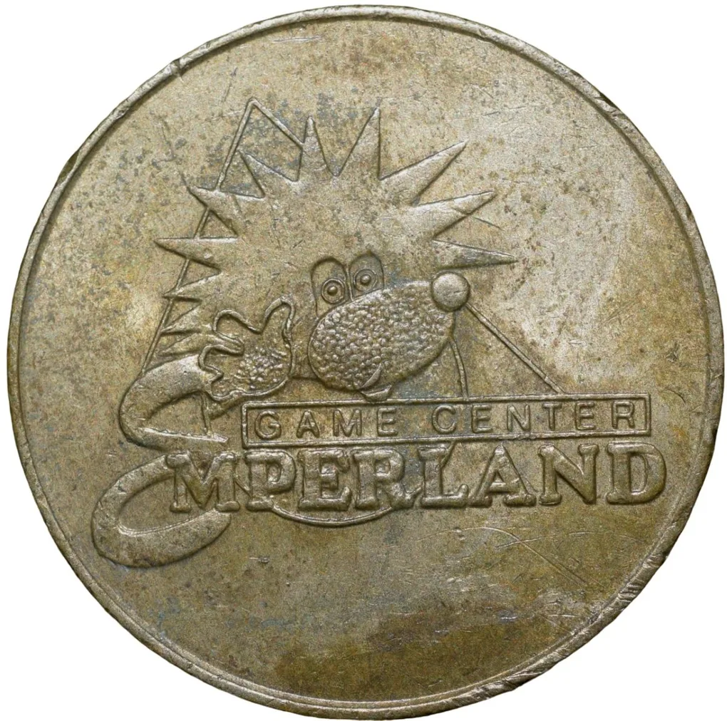 Nickel Game Token Emperland from Turkey (19th Cen. AD)