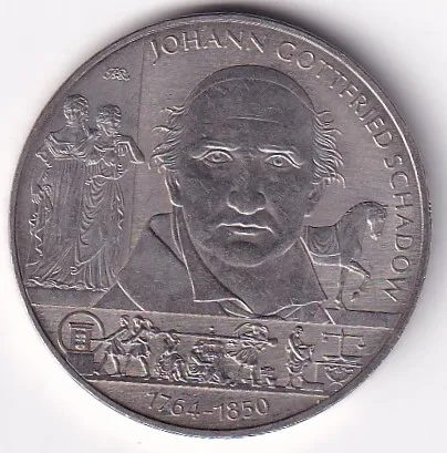 Germany, Federal Republic of 10 Euros Johann Gottfried Schadow 2014 Commemorative issue rare UNC coin #I- 164