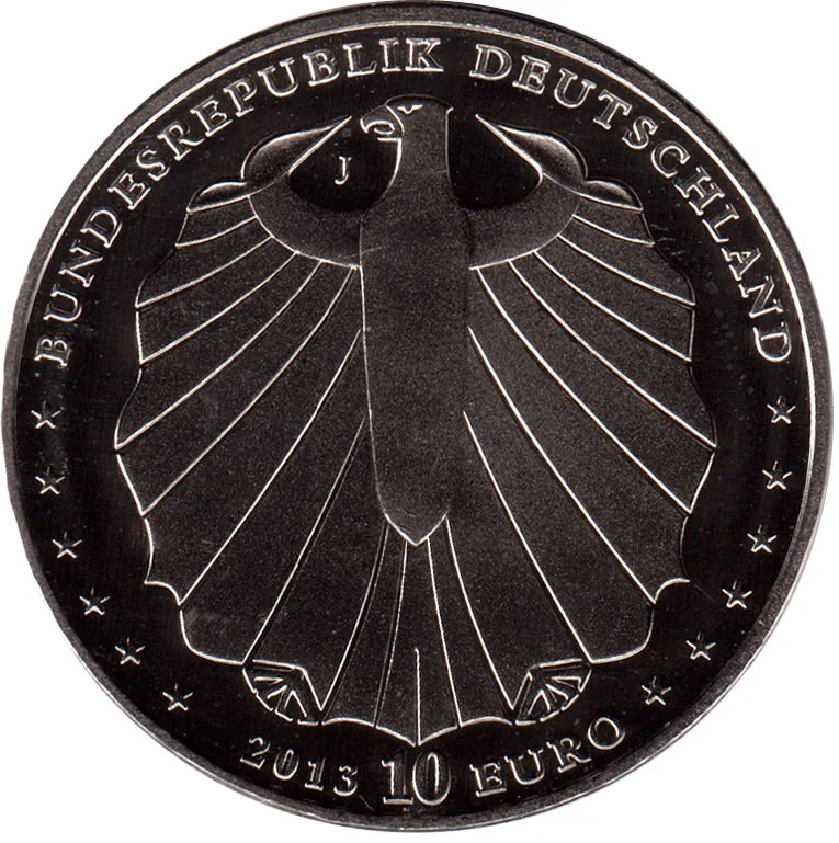 Germany, Federal Republic of 10 Euros 2013 Schneewittchen Commemorative issue rare UNC coin #I- 159