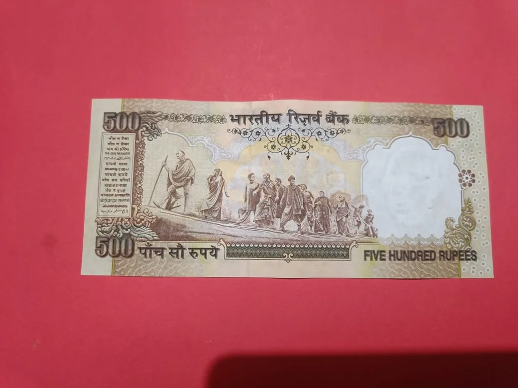 500 Rs Bimal Jalan UNC Note without year.