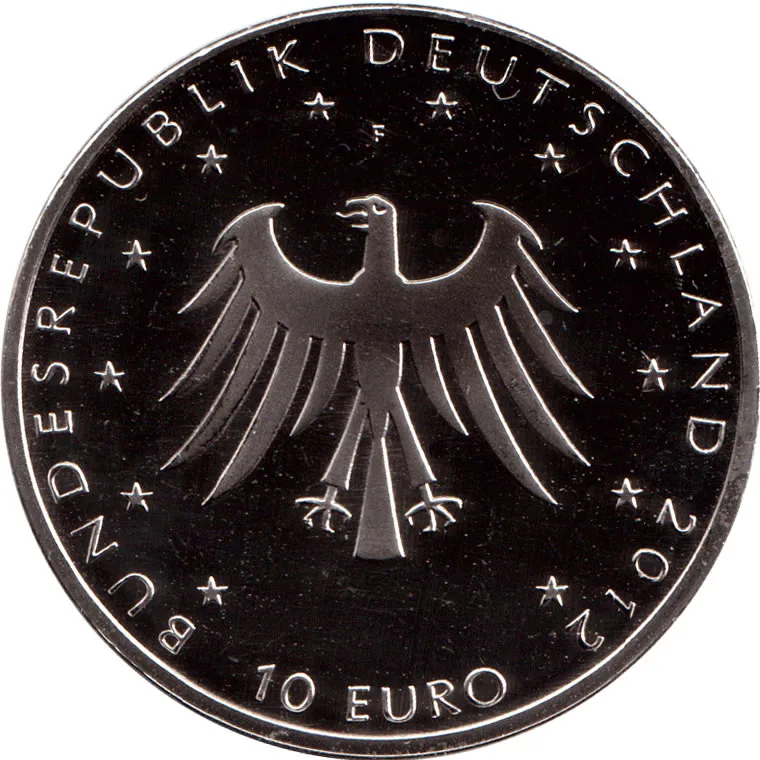 Germany, Federal Republic of 10 Euros 2012 Grimm's Fairy Tales Commemorative issue rare UNC coin #I- 154