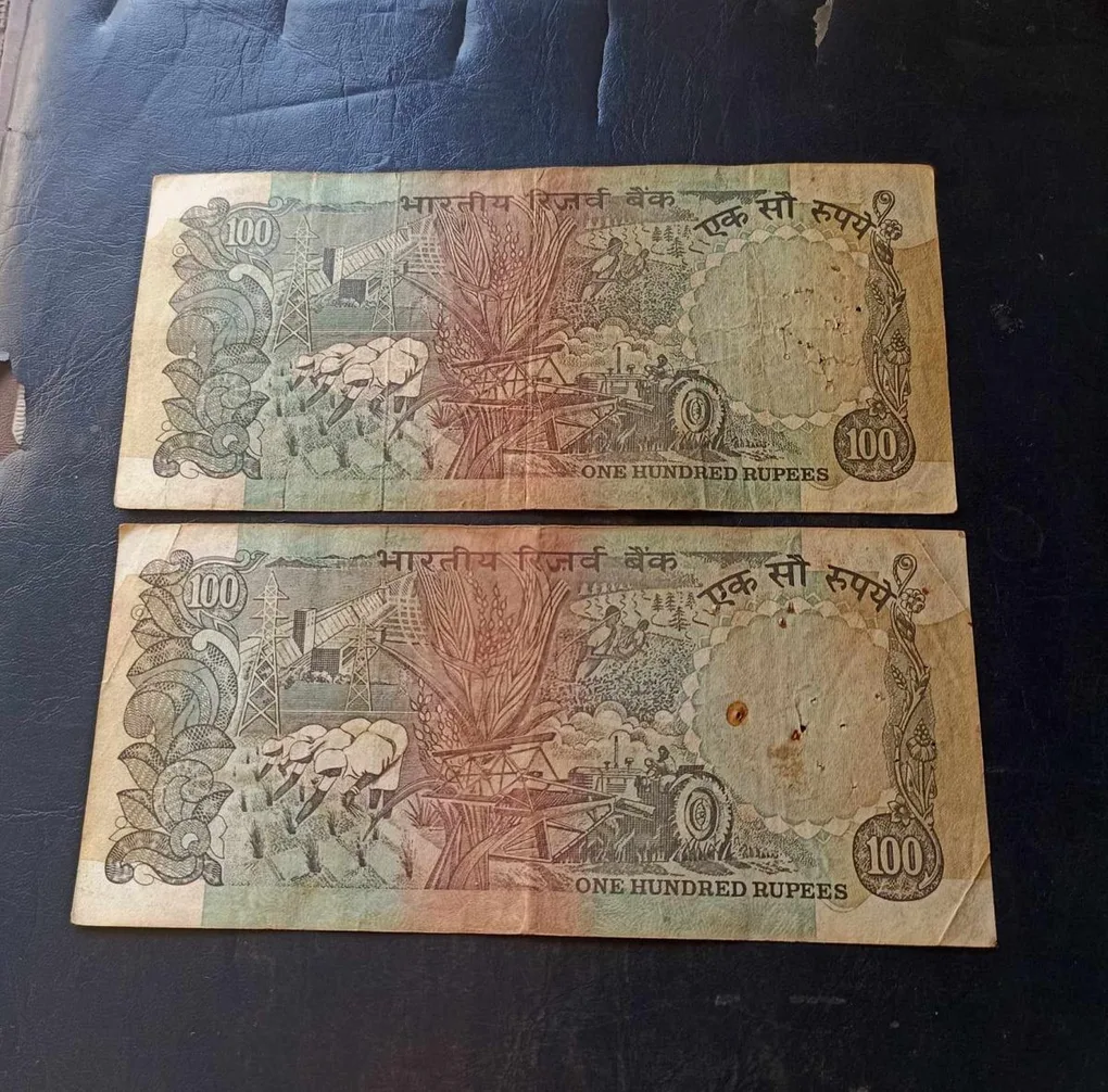 Reserve Bank of India 100₹ note Different governor Manmohan Singh C. Rangrajan