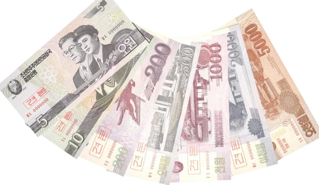 Set of 7 Different Specimen Notes of North Korea (AD 2002-2013)