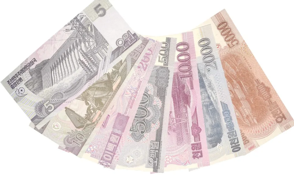 Set of 7 Different Specimen Notes of North Korea (AD 2002-2013)