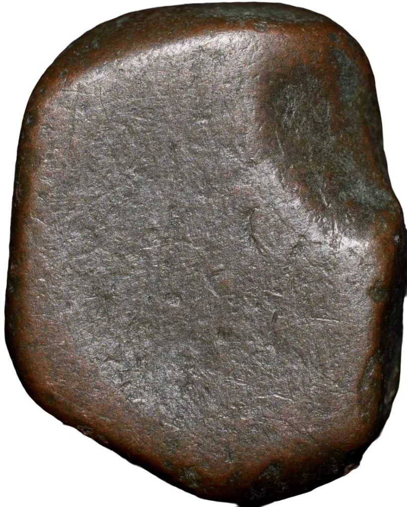 Copper/Bronze Paisa of Zorawar Khan(AD 1825-74) of Radhanpur State KM 3 Rare