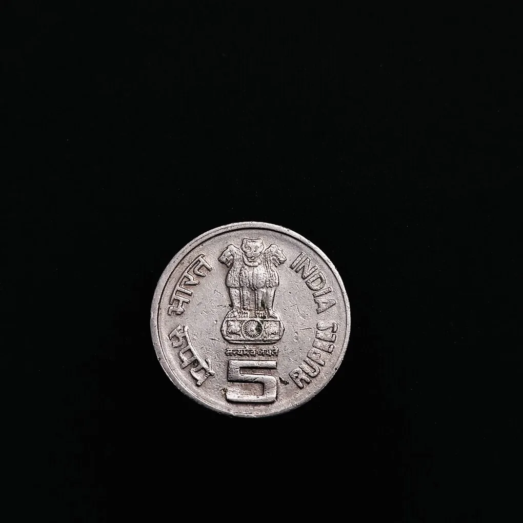 5 Rupee Coin Bhagvan MAHAVIR:2600TH JANM Kalyanak