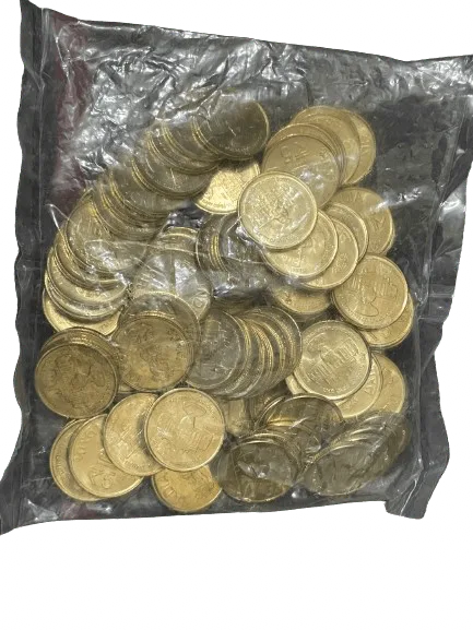 100 Coins Sealed Packet of 5 Rs Mysore University Mumbai Mint Rare