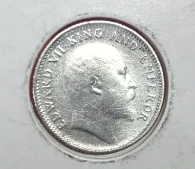 1/4 Rupee 1910 Coin