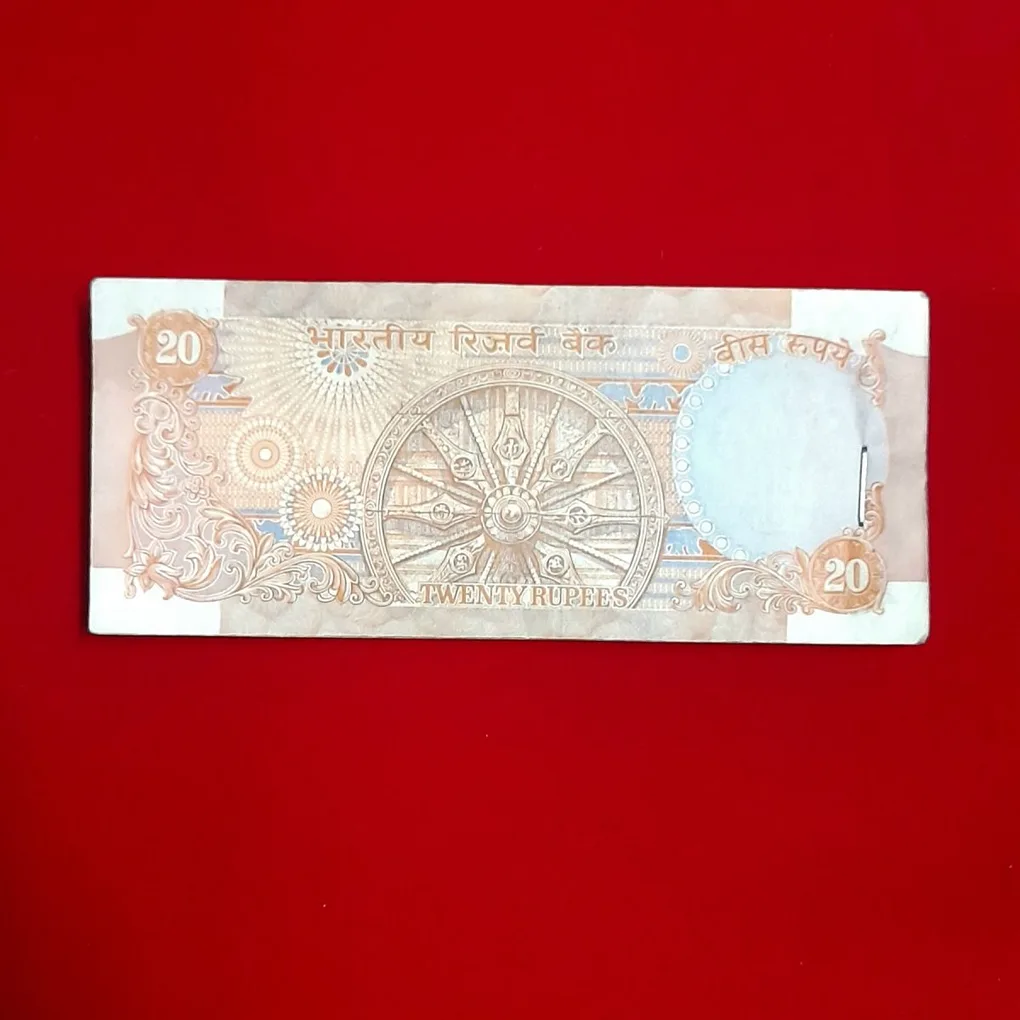 Twenty Rs Old Chakra Rare Bundle Governor Bimal Jalan C Insert 856901