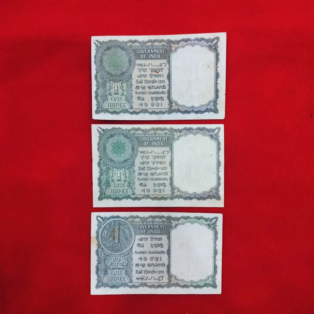 A-1,A-2,A-3 One Rupee Set