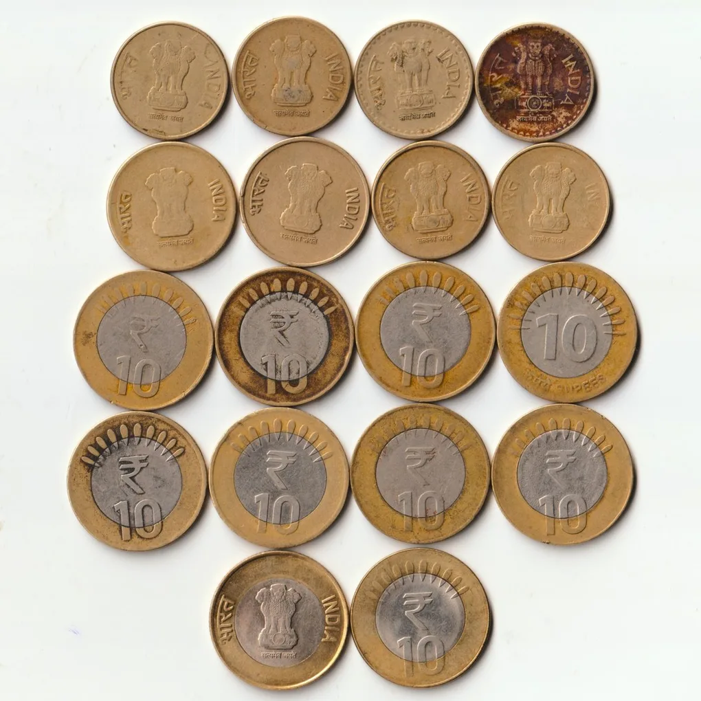 18 Different Coins Set of 5 Rupee and 10 Rupee at Lowest Price Same Set Given