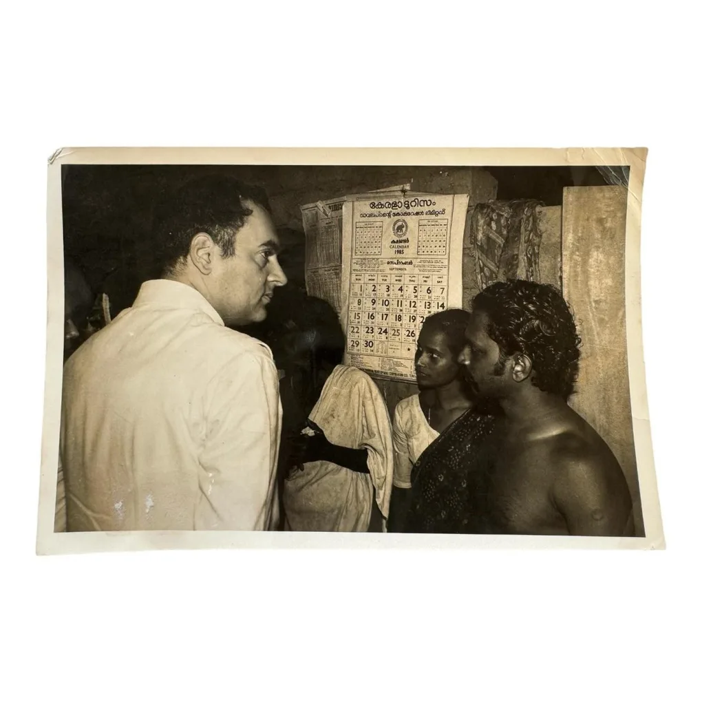 P29 - India original vintage photograph Political Series Unique and Rare