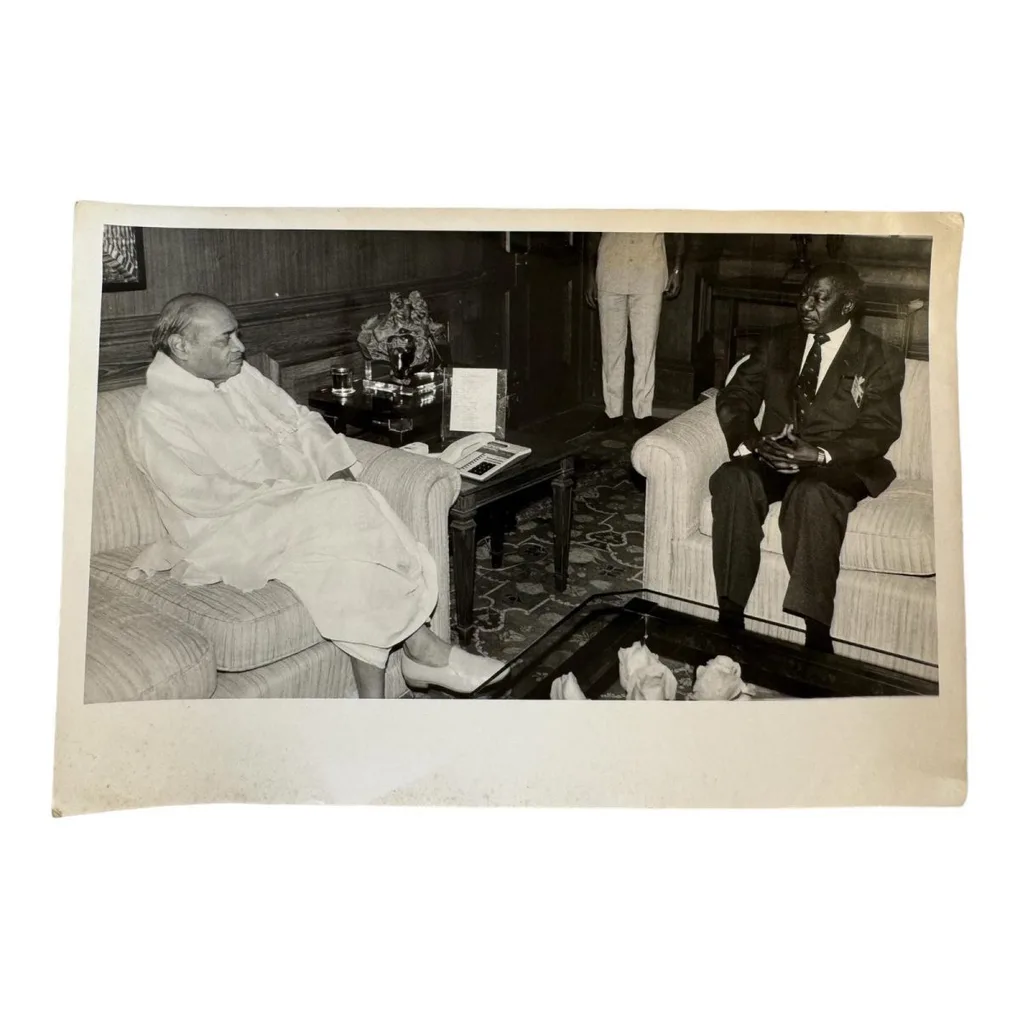 P35 - India original vintage photograph Political Series Unique and Rare