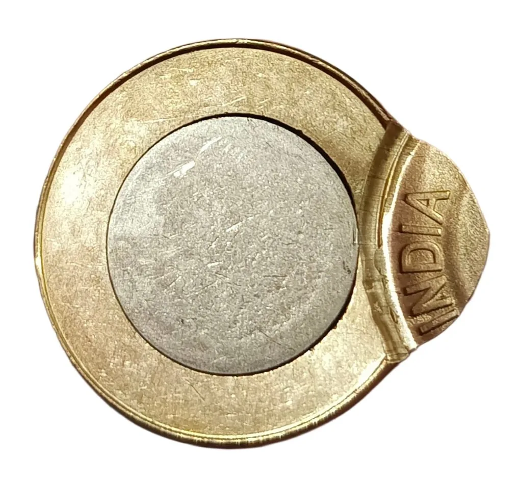 10 Rupees New Issue Off Centre Errors "Only India" & "Only Bharat" Set 2 Coins **Scare** UNC Grades.