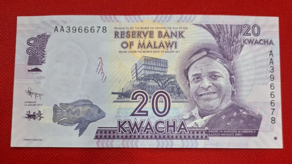 Malawi 20 Kwacha GEM UNC Condition