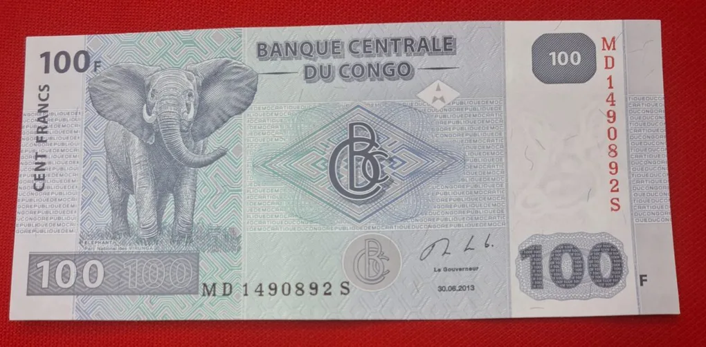 Congo 100 Francs GEM UNC Condition