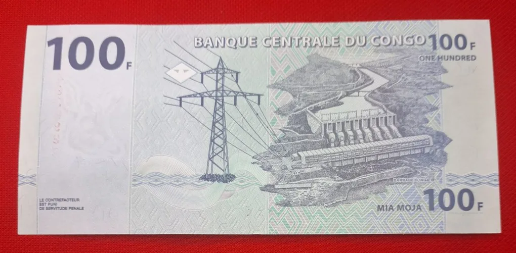 Congo 100 Francs GEM UNC Condition