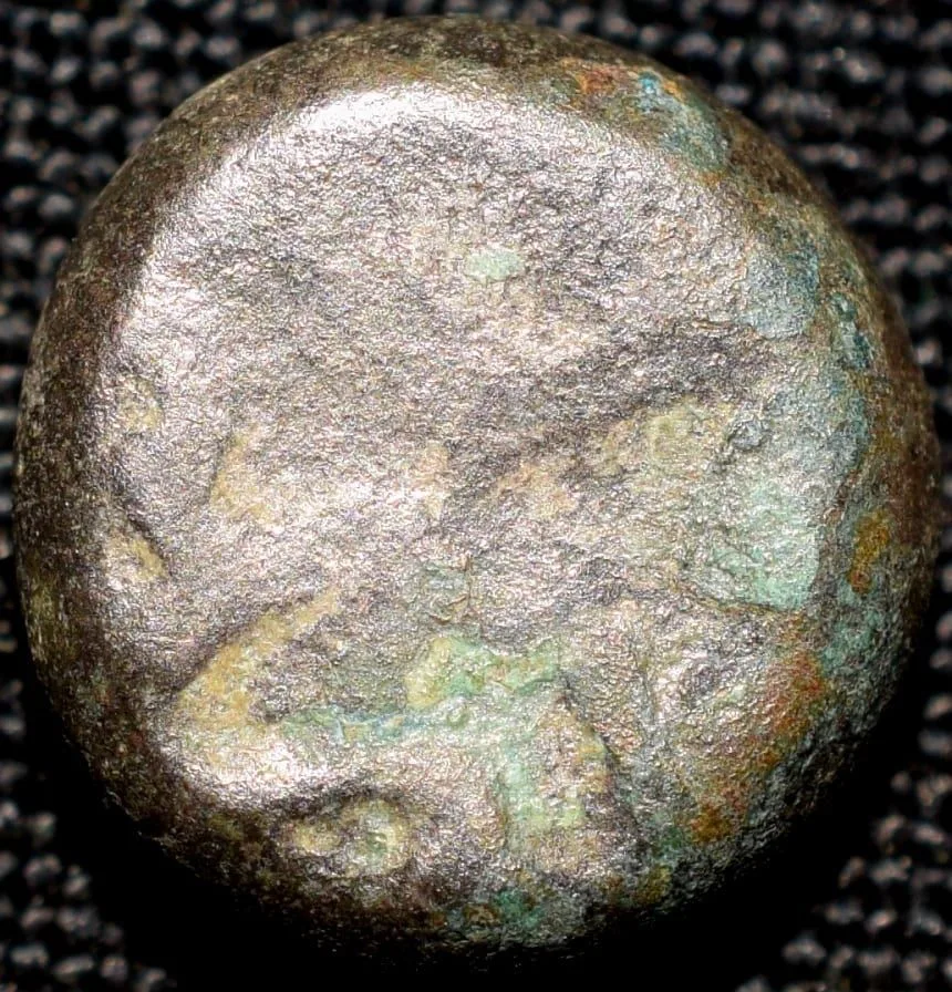 Silver Heavy Dramma of Yadavas of Devagiri(12th Cen. AD) Lion Facing Right/Devanagari Legends Rare