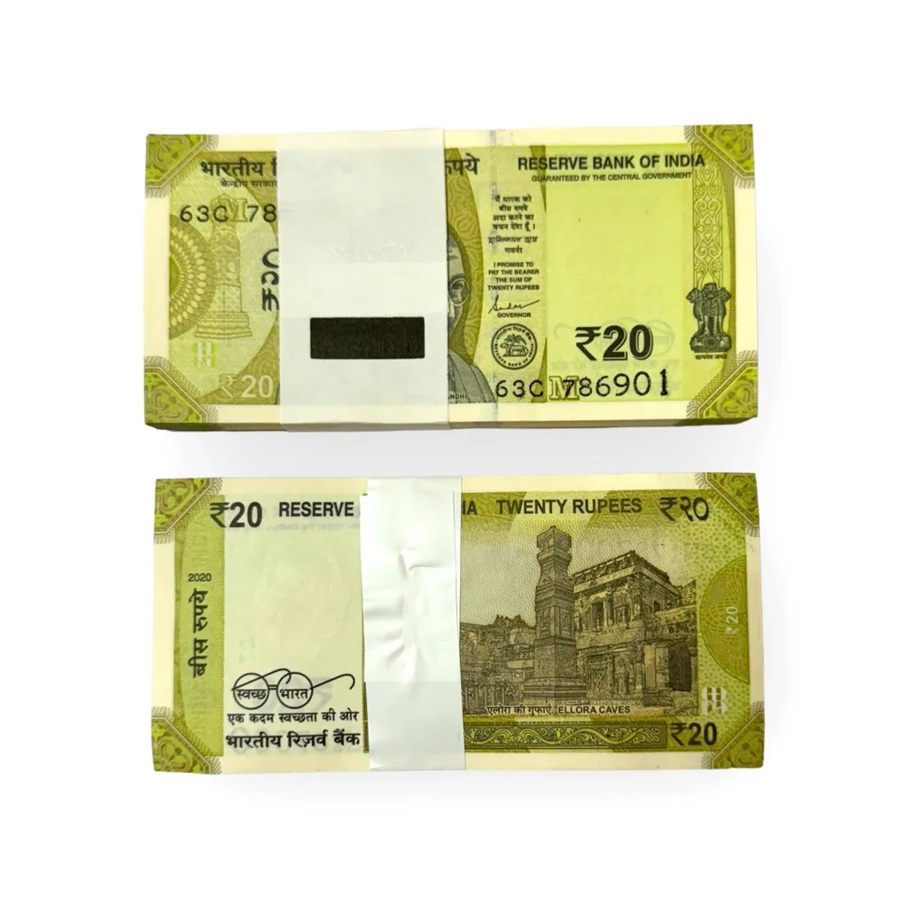 Rs 20 786 Starting Series Serial Packet 786901 to 787000 GEM UNC India Banknote Unique Collection