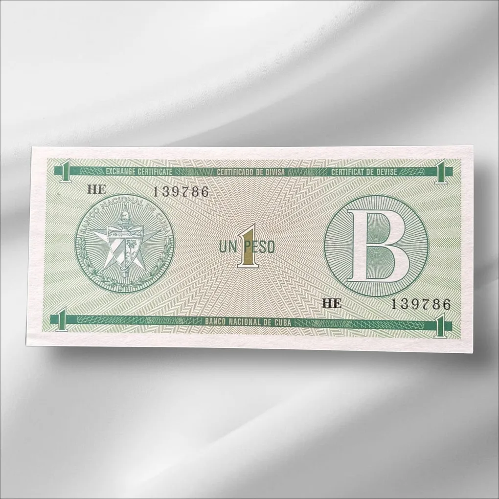 1 Peso Gem UnC Bank note ending 786 Collectable Series Unique and Rare