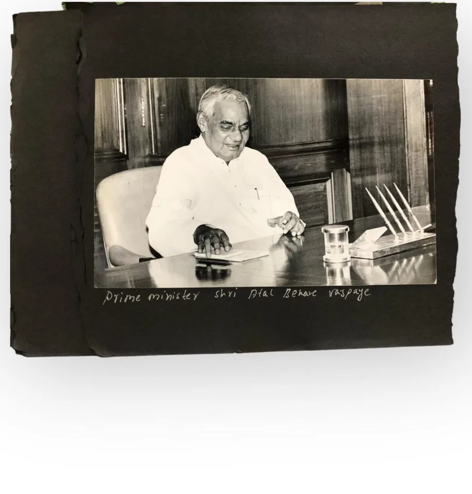 P115 - India original vintage photograph Political Series Unique and Rare