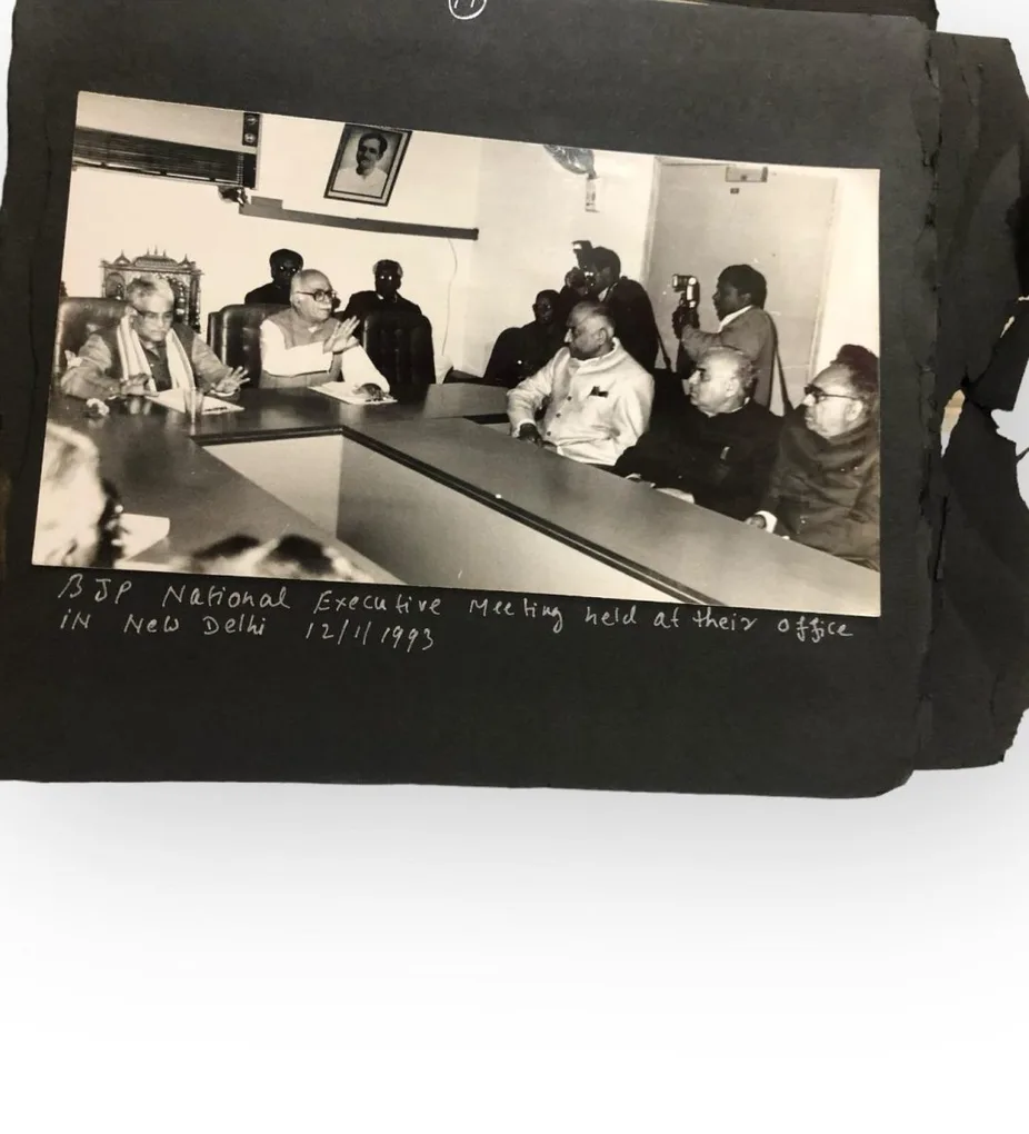P118 - India original vintage photograph Political Series Unique and Rare