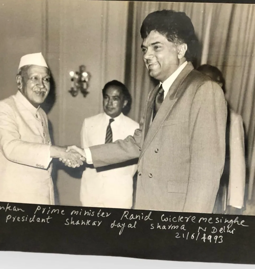 P129 - India original vintage photograph Political Series Unique and Rare