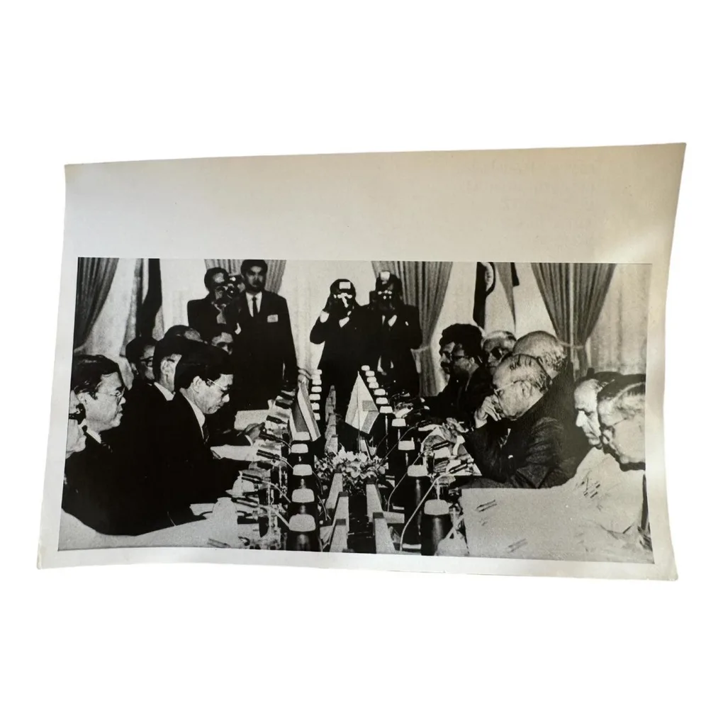 P44 - India original vintage photograph Political Series Unique and Rare