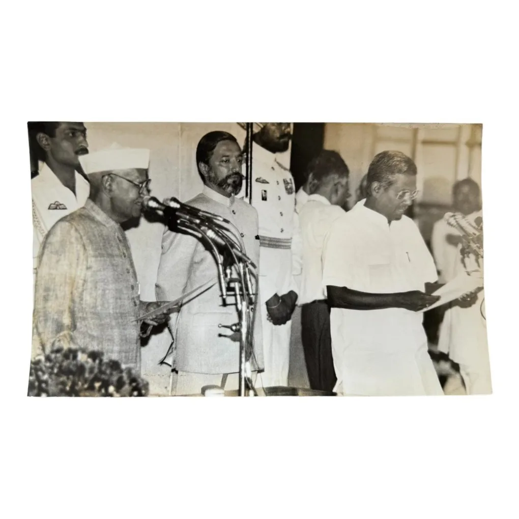P56 - India original vintage photograph Political Series Unique and Rare