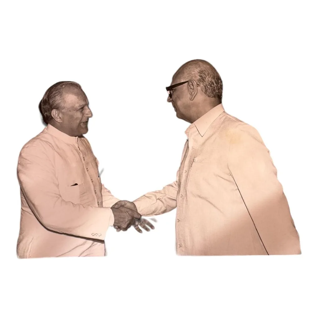 P72 - India original vintage photograph Political Series Unique and Rare