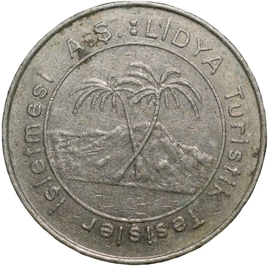Copper-Nickel Token from Turkey (AD 1984)
