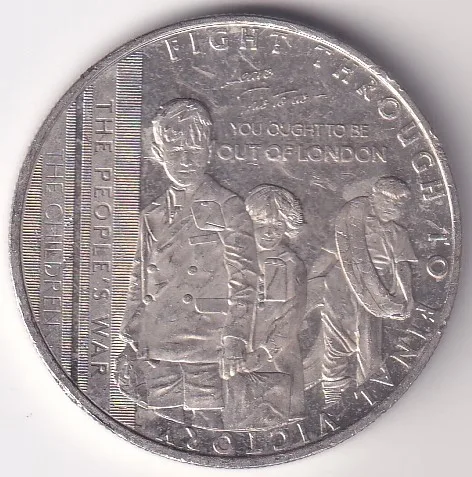 Gibraltar One Crown Copper Nickel Coin #9
