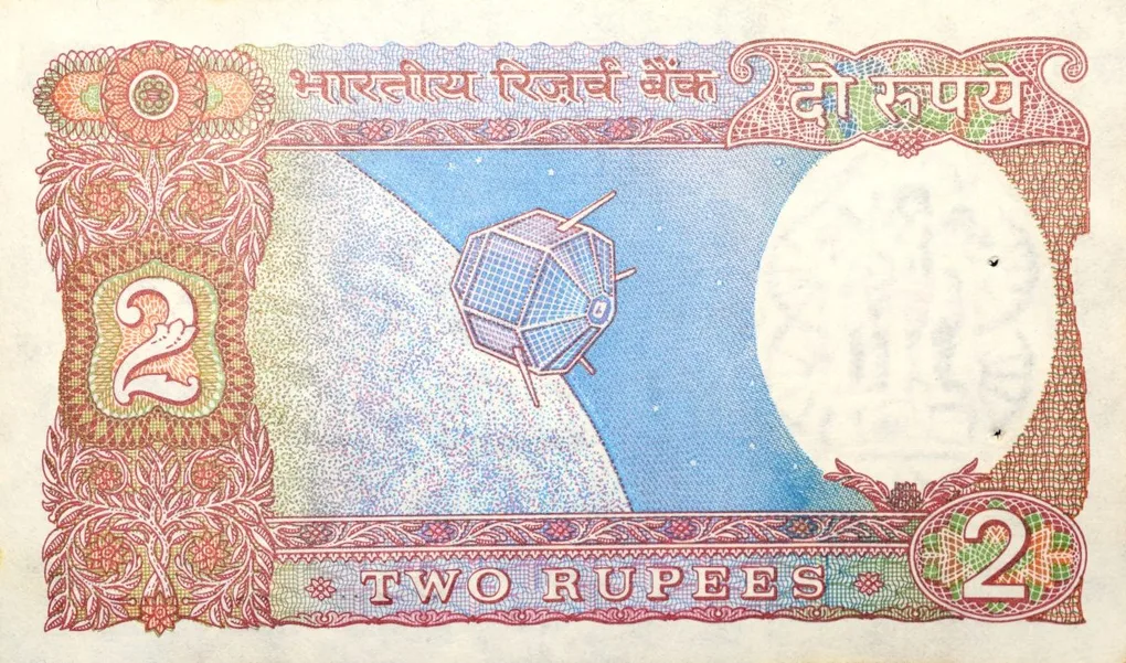 2 Rupees of Republic India (AD 1985-1990) R. N. Malhotra Signature