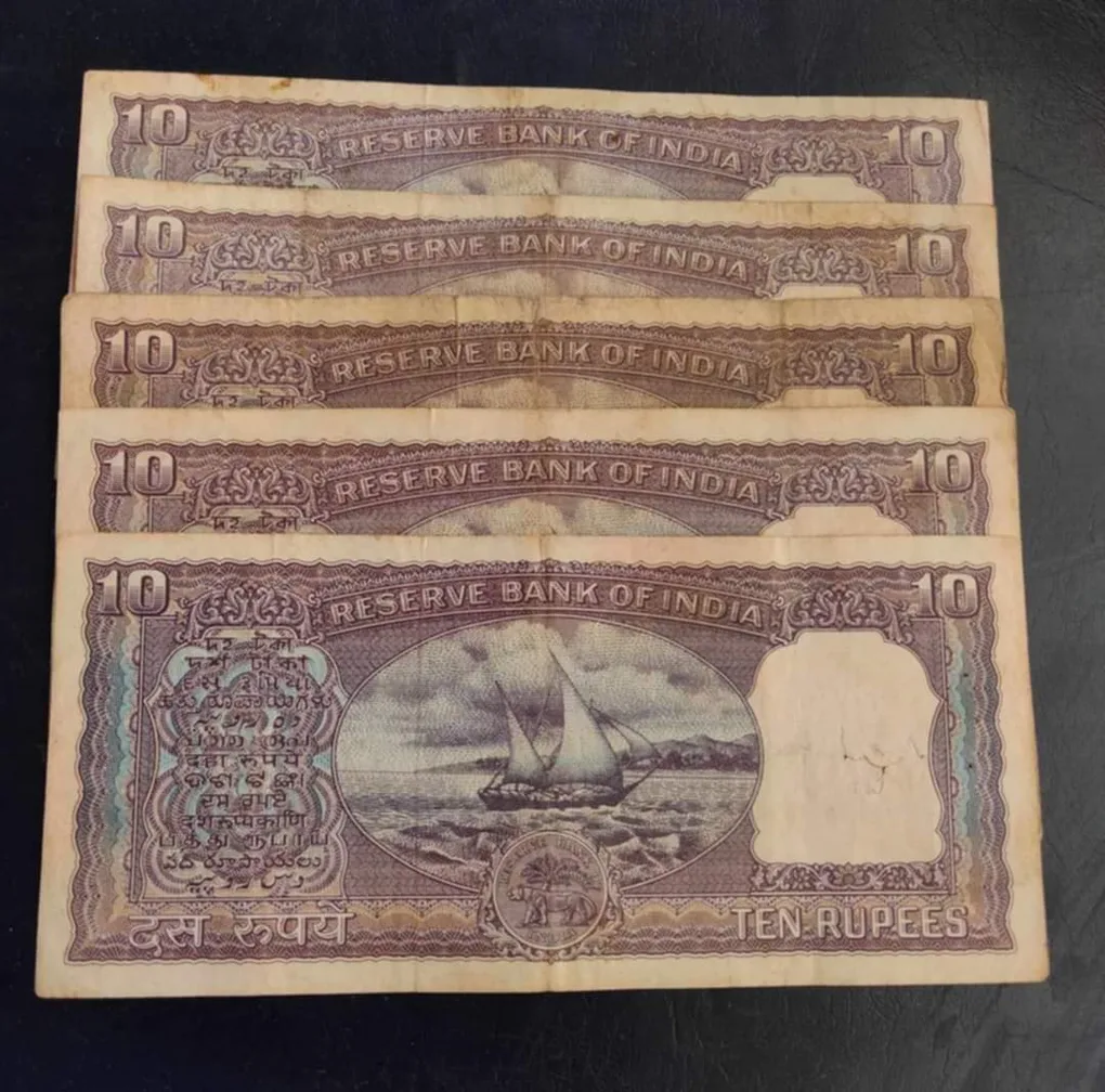 Reserve Bank of India 10₹ diamond issue note Governor PC Bhattacharya