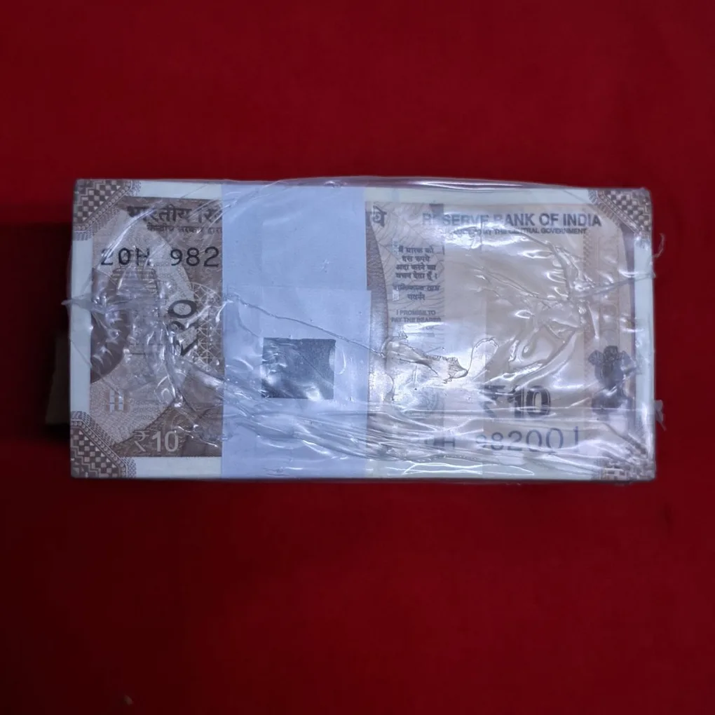10 Rupee RIM Serial No. 982001