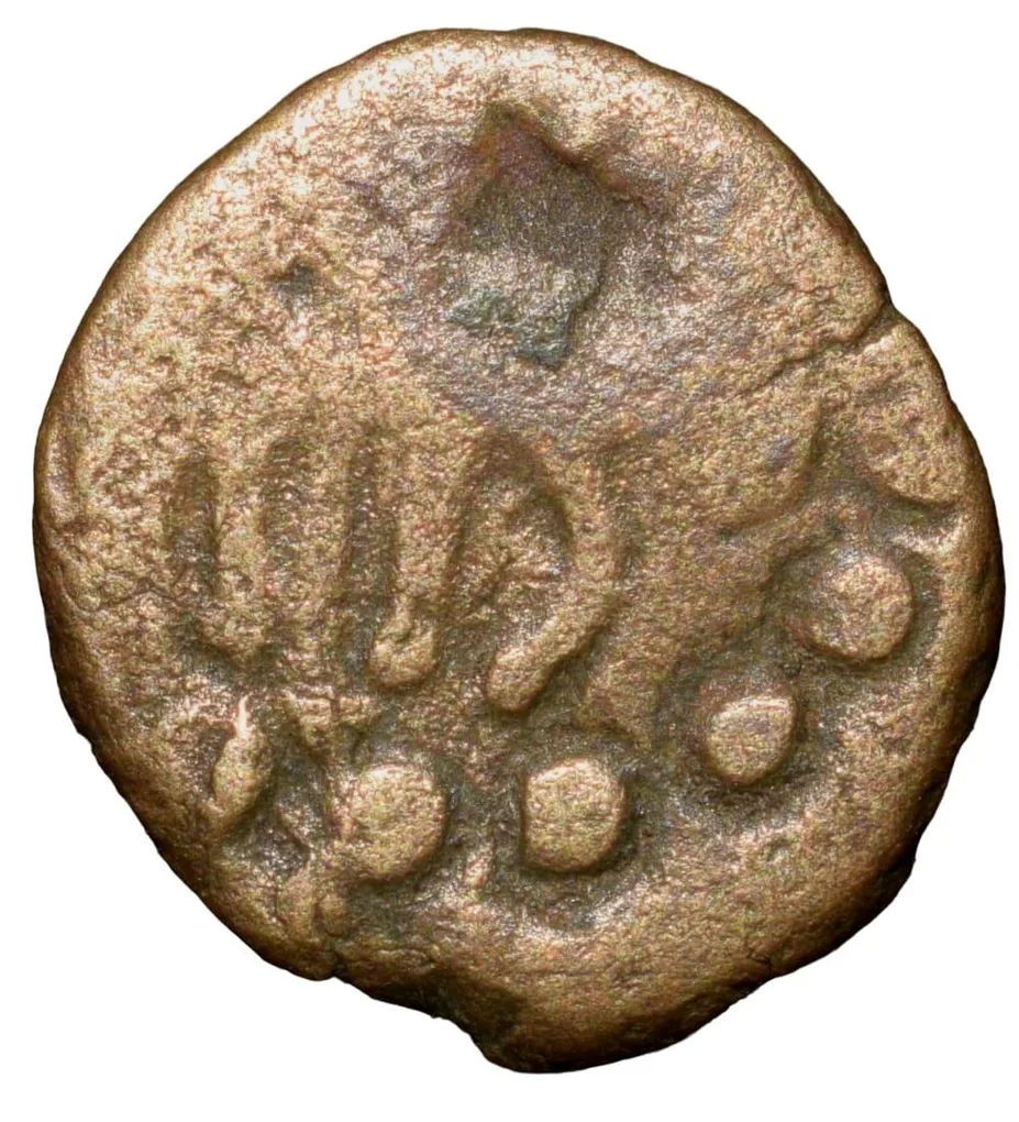 Copper Coin of Bhavanaga(300 AD) from Narwar Very Rare Ruler