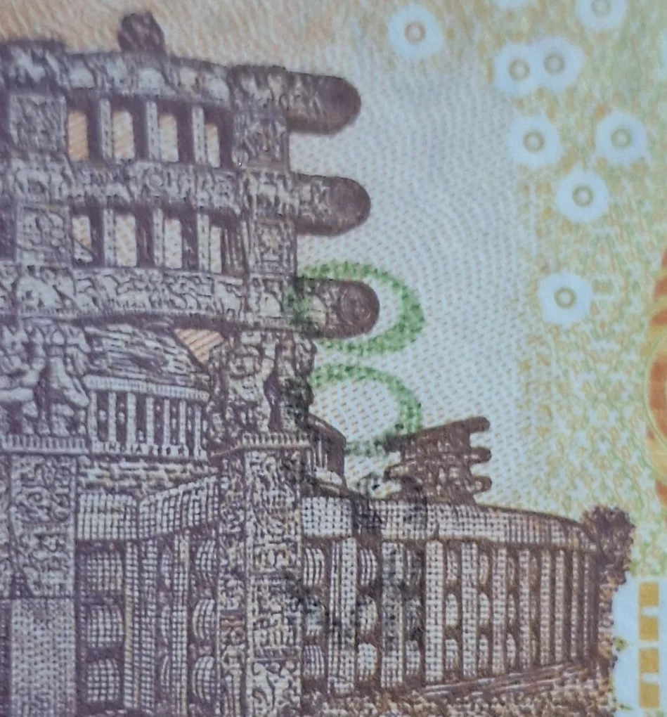 200 Rupee Note Printing Error