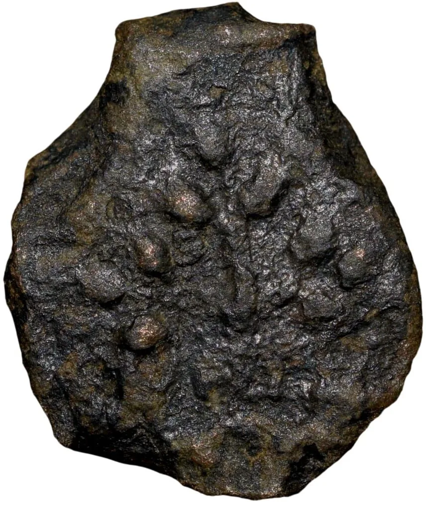 Cast-Copper of City-State 'Kausambhi' (2nd Cen. BC) with Lanki Bull/Tree Railing