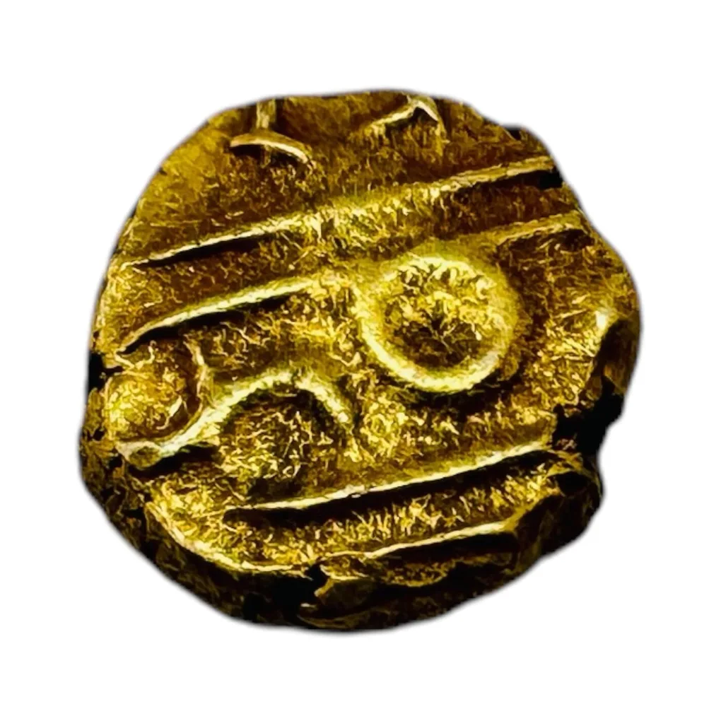 Yaduveer Krishnadatta Chamaraja Wadiyar Mysore Fanam Issue Very Unique and Rare Gold Issue