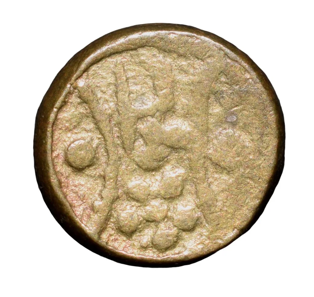 Brass Puveera Tokens (19th Cen. AD) from Tamil Nadu Region of Tiruppur